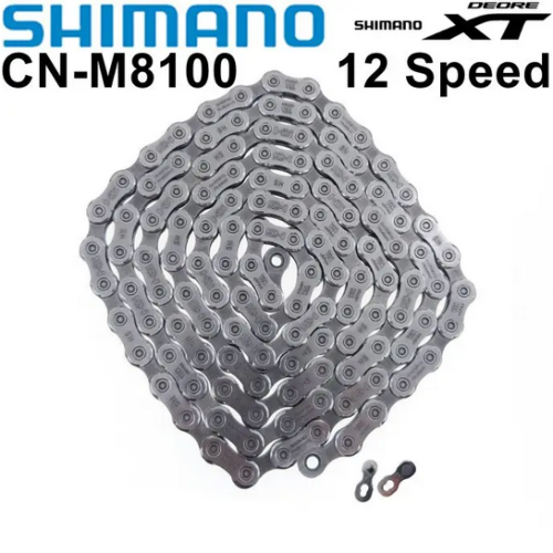 Shimano Xt/Ultegra - Catena a 12 velocità, 138 maglie, colore: Argento