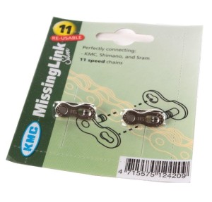 2x Spinka złączka łańcucha KMC CL555R 11-rz Campagnolo SRAM Shimano srebrna