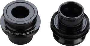 RACE FACE ENDCAP SET, VAULT, F, 412/414,15MM, TRQ CAP