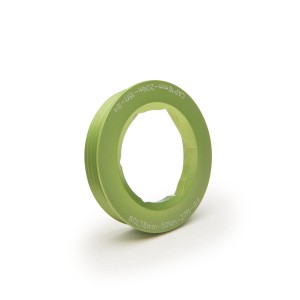 RACE FACE CINCH XC/AM PULLER CAP W/ WASHER, zielony