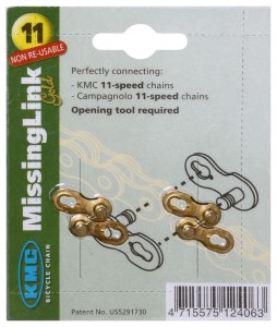 2x Spinka złączka łańcucha KMC CL555 11-rz Campagnolo SRAM Shimano złota