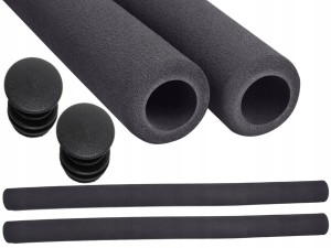 Chwyty kierownicy GR15 Pianka 400 mm czarne