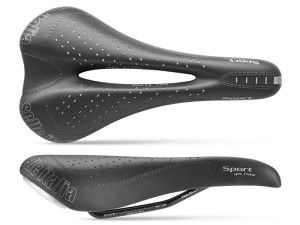 Siodło SELLE ITALIA SPORT GEL FLOW S (id match - S2) Fec Alloy 7, duro-tek, czarne