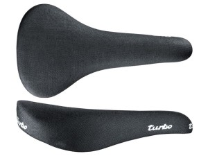 Siodło SELLE ITALIA TURBO 1980 WOVEN (id match - L1) Fec Alloy 7, woven microfeel, 295g czarny