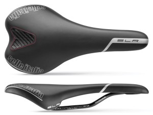 Siodło SELLE ITALIA SLR TM S (id match - S1) manganese tube 7, duro-tek, czarne