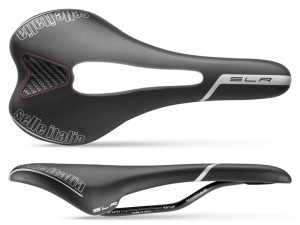 Siodło SELLE ITALIA SLR TM FLOW S (id match - S2) manganese tube 7, duro-tek, czarne