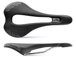 Siodło SELLE ITALIA SLR SUPERFLOW L (id match - L3) ti 316 tube 7, fibra-tek, 195g czarne