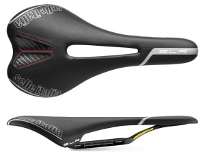 Siodło SELLE ITALIA SLR KIT CARBONIO FLOW S (id match - S2) carbon/keramic 7x9, fibra-tek, 120g czarne