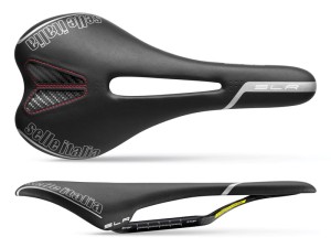 Siodło SELLE ITALIA SLR KIT CARBONIO FLOW L (id match - L2) carbon/keramic 7x9, fibra-tek, czarne