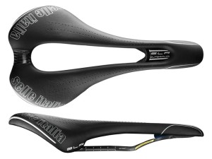 Siodło SELLE ITALIA SLR KIT CARBONIO SUPERFLOW L (id match - L3) carbon/keramic 7x9, fibra-tek, czarne