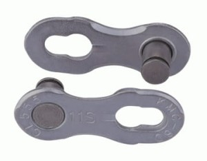 Spinka złączka KMC CL-555 NR/NP srebrna non-reusable