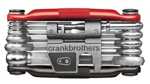 Narzędzie wielofunkcyjne Crank Brothers Multi 17 Czerwono-czarne
