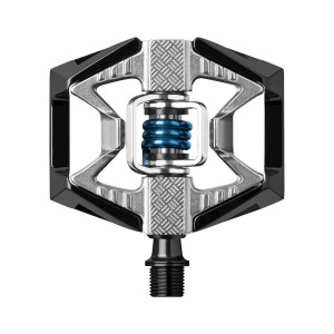 Pedały Crank Brothers Double Shot 2 Czarno-raw-niebieskie