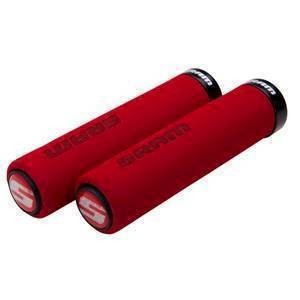 Chwyty SRAM LOCKING GRIPS FOAM 129 RED/BLK
