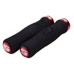 Chwyty SRAM LOCKING GRIPS FOAM CONT 129 BLK/RED