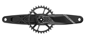 Mechanizm korbowy Truvativ AM FC DESCENDANT 6K EAGLE DUB 175 BLK 32 00.6118.532.000