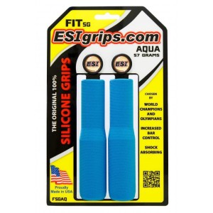 Chwyty silikonowe ESI Grips FIT SG niebieskie Aqua