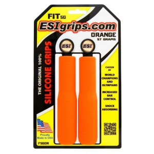 Chwyty silikonowe ESI Grips FIT SG pomarańczowe