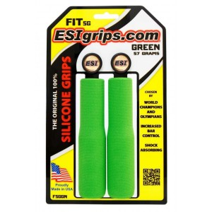 Chwyty silikonowe ESI Grips FIT SG zielone