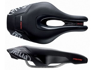 Siodło SELLE ITALIA IRON EVO SUPERFLOW SD miękkie (id match - universal) ti 316 tube 7, durotec, czarne