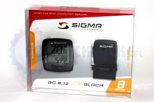Licznik Sigma Sport BC 8.12 ATS bezprzewodowy czarny