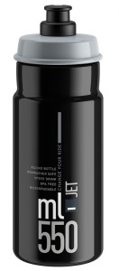 Bidon Elite Jet Czarny Szary 550ml
