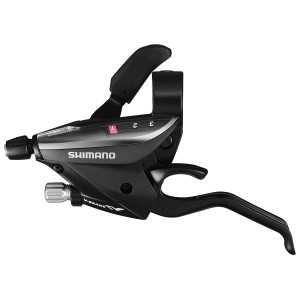 Shimano Acera Dźwignia Przerzutki/Hamulca Klamkomanetka Lewa 3rz ST-EF65 V-Brake Czarna
