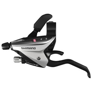 Shimano Acera Dźwignia Przerzutki/Hamulca Klamkomanetka Lewa 3rz ST-EF65 V-Brake Srebrna