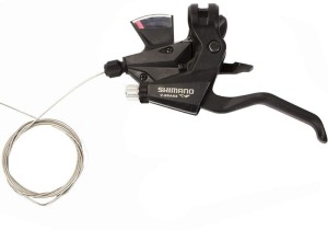 Shimano Altus Dźwignia Przerzutki/Hamulca Klamkomanetka Lewa 3rz ST-M310 V-Brake Czarna