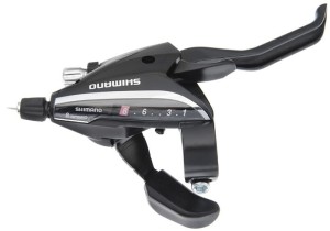 Shimano Acera Dźwignia Przerzutki/Hamulca Klamkomanetka Prawa 8rz ST-EF65 V-Brake Czarna