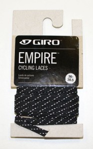 Sznurówki GIRO EMPIRE LACES czarne odblaskowe