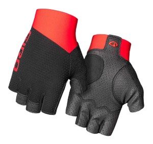 Rękawiczki męskie GIRO ZERO CS krótki palec trim red 