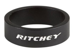 Podkładka pod stery Ritchey Alu czarna 5mm 