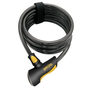 Zapięcie rowerowe ONGUARD Doberman 8029 Linka - 10mm 185cm - 5 x Klucze z kodem 