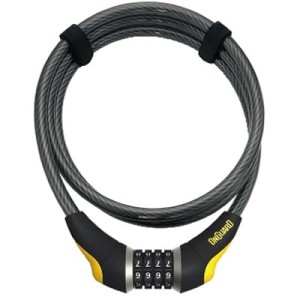 Zapięcie rowerowe ONGUARD Akita 8042 Linka - 10mm 185cm - SZYFR 
