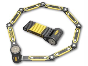 Zapięcie rowerowe ONGUARD Heavy Duty Link Plate Lock K9 SKŁADANE 8113 - 79cm - 5 x Klucze z kodem