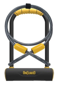 Zapięcie rowerowe ONGUARD TappGo DT 8311 U-LOCK - 14mm 115mm 230mm + linka 10mm 120cm - 5 x Klucze z kodem (NEW) 