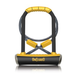 Zapięcie rowerowe ONGUARD PitBull DT 8005 U-LOCK - 14mm 115mm 230mm - 5 x Klucze z kodem + linka 10mm 120cm 