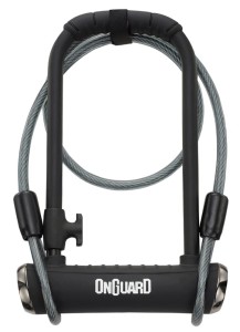 Zapięcie rowerowe ONGUARD PitBull DT X-SERIES 8005 U-LOCK - 14mm 115mm 230mm - 5 x Klucze z kodem + linka 10mm 120cm 