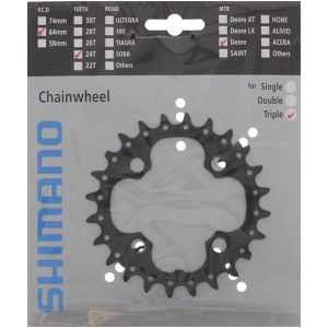 Tarcza Mechanizmu Shimano Deore FC-M590 24T Czarna