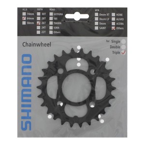 Tarcza Mechanizmu Shimano FC-T521 26T Czarna