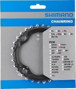 Tarcza Mechanizmu Shimano Deore XT FC-M782/FC-M672 30T-AN