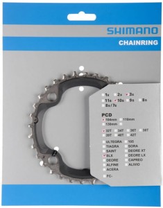 Tarcza Mechanizmu Shimano SLX FC-M670/M660/670/780 10s 32T-AE