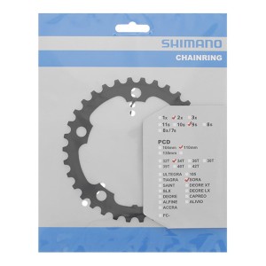 Tarcza Mechanizmu Shimano Sora FC-3550 110mm BCD.34T Czarna