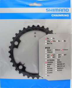 Tarcza Mechanizmu Shimano Tiagra FC-4700 34T