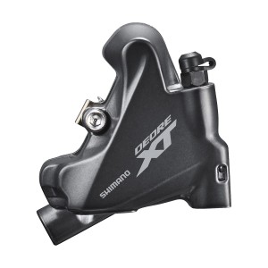 Tylny zacisk Shimano Deore XT BR-M8110 Flat Mount + klocki L03A
