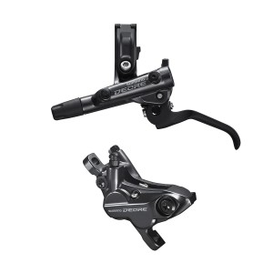 Zestaw Hamulca Tarczowego Przód Shimano Deore BR-M6120 1000mm Okł Met B/Rad 4 Tłoki