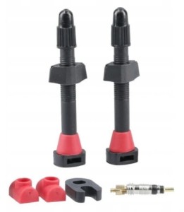 Ultralekkie wentyle Barbieri Carbonaria Tubeless 55mm