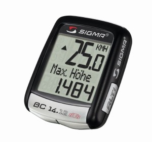Licznik rowerowy Sigma BC 14.12 STS ALTI bezprzewodowy czarny