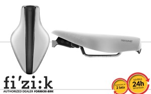 Siodło Fzik Tritone 6.5 Kium Biało-szare